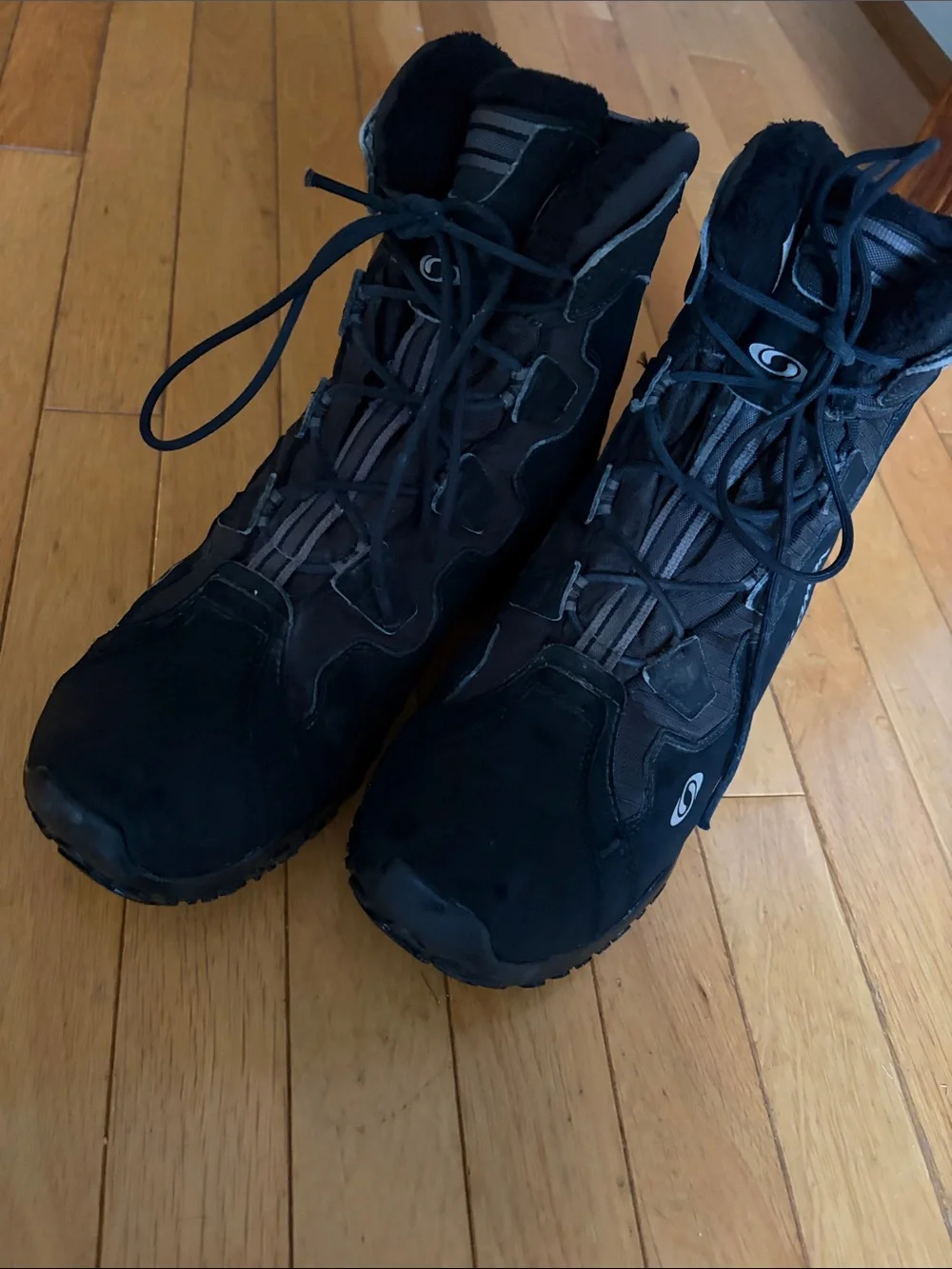 Salomon Snowtrip TS WP Winter Boots Men’s Size 10 Black Waterproof Thinsulate